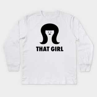 THAT GIRL Kids Long Sleeve T-Shirt